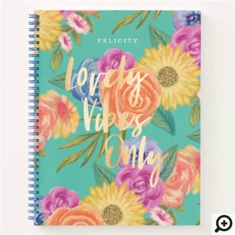 Girl Boss African American Tropical Beauty Notebook Moodthology Papery