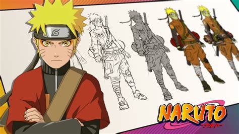 Drawing Naruto In Different Styles ナルト Naruto Anime Character