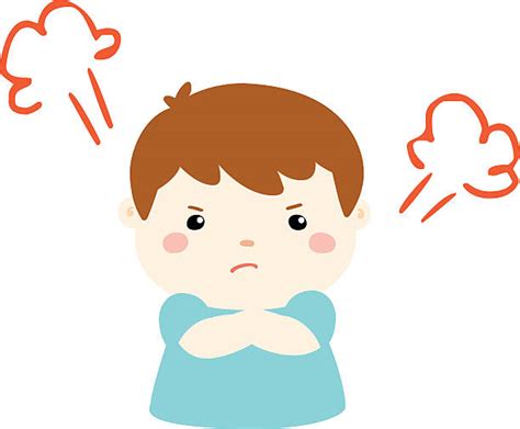 Angry Boy Clip Art Vector Images And Illustrations Istock