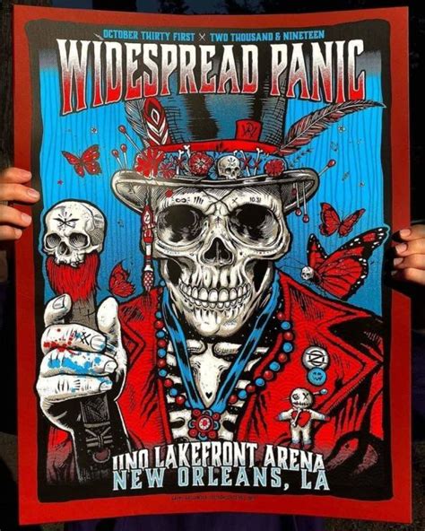 Widespread Panic New Orleans 2019 Zoltron Artist Edition Collectionzz