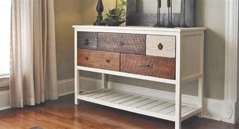 Reclaimed Wood Console Table Ana White