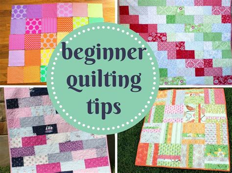 7 Simple Beginner Quilting Tips Lets Help You Get Started