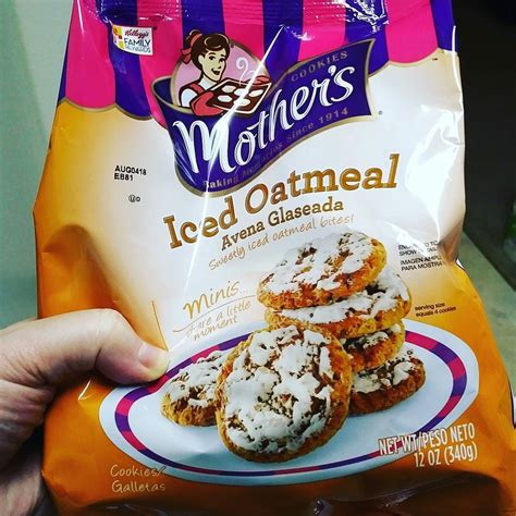 View nutrition information about mother's, iced oatmeal cookies. Mother's Iced Oatmeal cookies. So good! #motherscookies # ...