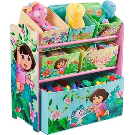 Dora bedroom deco, file size: Dora the Explorer Multi-Bin Toy Organizer, 10th ...