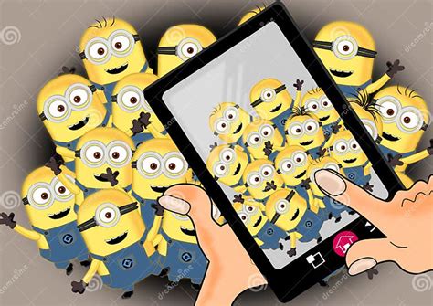 Minions On Crowd Editorial Stock Image Illustration Of Film 86249349