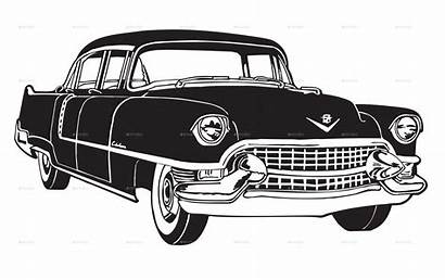 Clipart Cars Classic Jalopy Decal Cadillac Clip