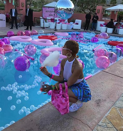 India Love Westbrook At Coachella Pool Birthday Party Pool Birthday Birthday Goals