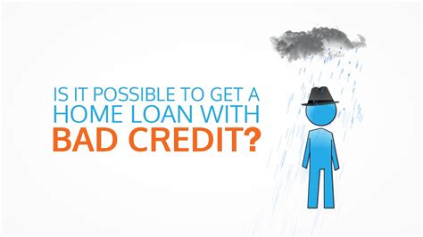How Can I Get A Home Loan With Bad Credit Youtube
