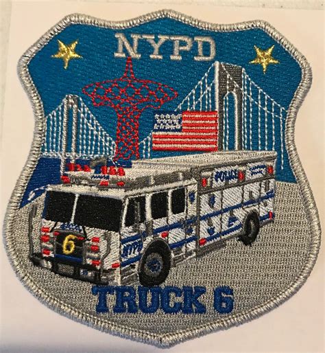 Nypd Huntsman Esu Truck 9 Ver 2 Nypd Police Patches Firefighter