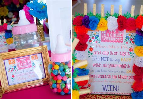 Colorful Baby Shower Inspired By Mexican Culture The Little Umbrella