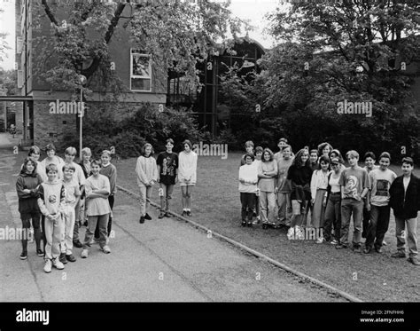 Photograph Of A Class At The School On Balanstrasse In Munich On The
