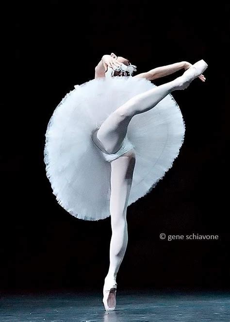 A Lovely Crotch Shot Of Ekaterina Kondaurova In Swan Lake © Gene