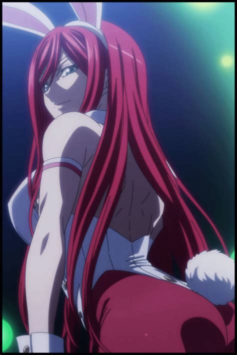 Erza Scarlet The Bunny Girl Fairy Tail By Sethlansking On Deviantart