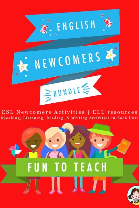 This Esleld English Newcomer Ell Activity Bundle Will Provide What You