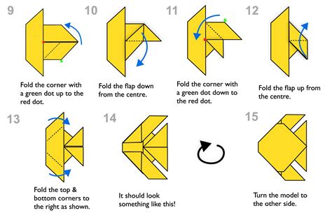 Step By Step Instructions For Making An Origami Fish