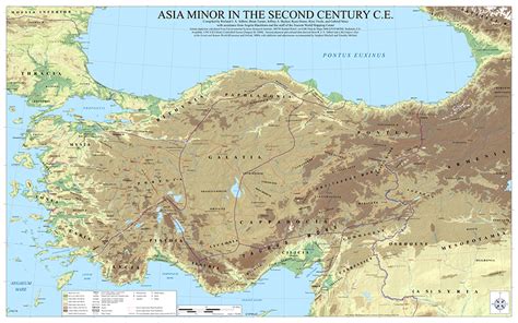 Asia Minor World Map