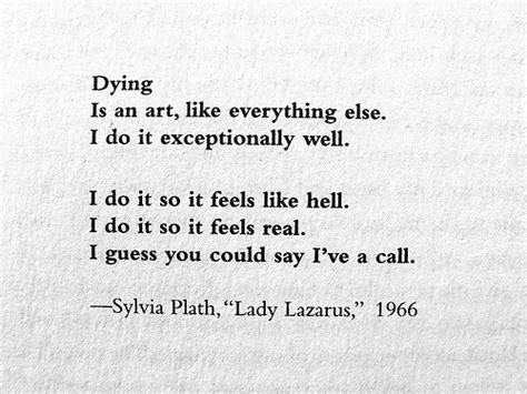Examples Of Depression By Sylvia Plath