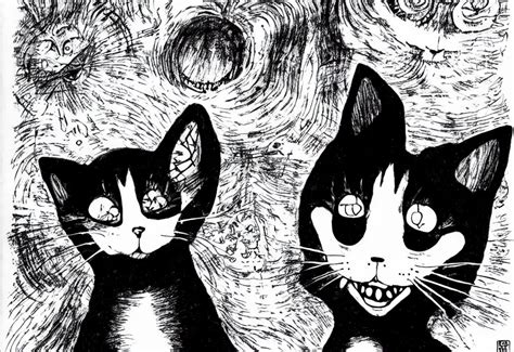 Smiling Cat By Junji Ito Stable Diffusion Openart