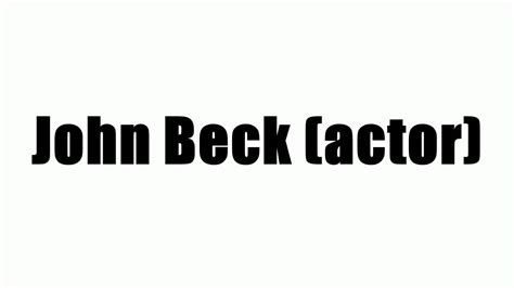 John Beck Actor Youtube