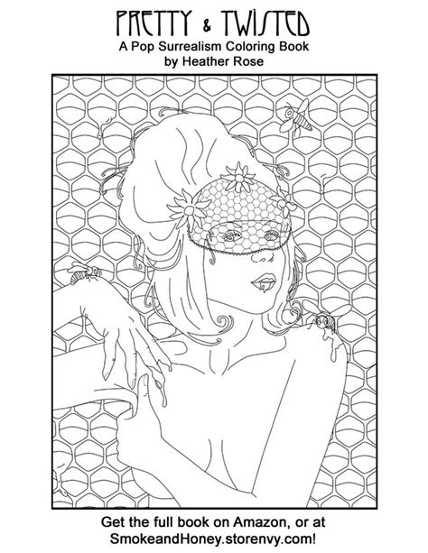 Pretty And Twisted Pop Surrealism Coloring Book · Smoke And Honey · Online