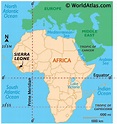 Sierra Leone Maps Including Outline and Topographical Maps - Worldatlas.com