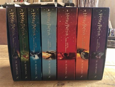 The Complete Harry Potter 7 Books Collection Boxed T Set J K
