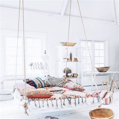 Beautiful when decorated with scatter pillows and warm laces, this will surely the the heart of. Midday snooze on this indoor hammock. Peaceful spot ...