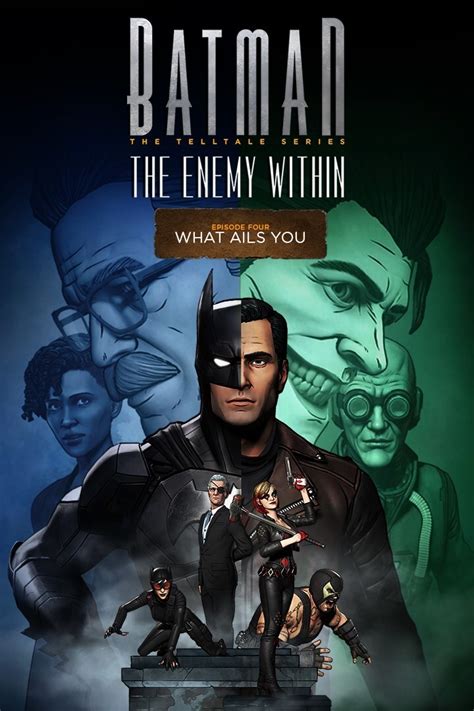 Batman The Enemy Within Episode 5 Same Stitch Box Shot For Pc