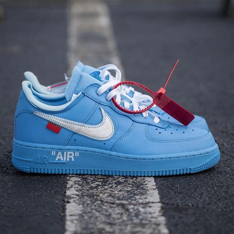 How To Buy The Blue Off White X Nike Air Force 1 Mca Chicago House