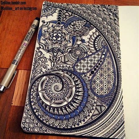 Absolutely Beautiful Zentangle Patterns For Many Uses Bored Art