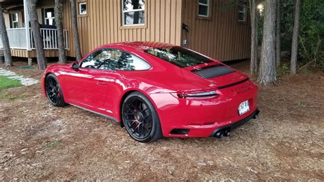 911 Gts Carmine Red Original Owner 7 Speed Mt Headers Tune Exhaust