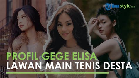 Profil Gege Elisa Artis Cantik Lawan Desta Di Homerans Andara Tennis