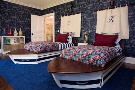 Nautical Themed Boys Room Eclectic Kids Los Angeles