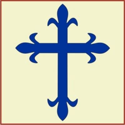 Fleur de lis cross, Celtic cross, Celtic cross stencil, French ...