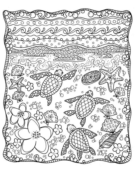 Zendoodle Coloring Tropical Paradise Coloring Pages Coloring Pages