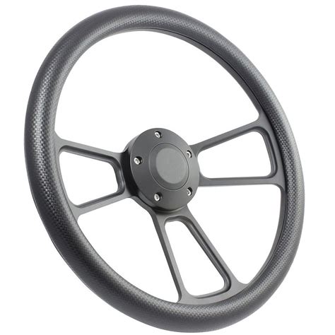 Club Car Precedent And Xrt Steering Wheel Kit 14 Black Muscle Steering