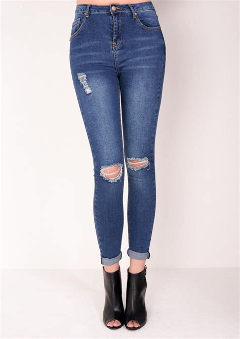 Ripped Skinny Jeans Tween Girls