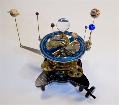 Orrery And Also A Cryptex Shown On The Website At