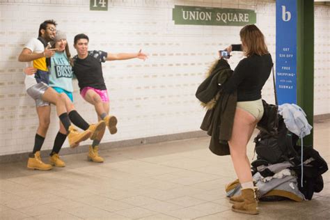 See Video Of The No Pants Subway Ride In Nyc Untapped New York