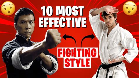 Top 10 Most Dangerous And Effective Fighting Styles Youtube