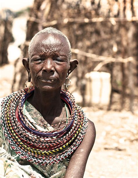 African Tribal Woman Photograph By Anna Om Fine Art America