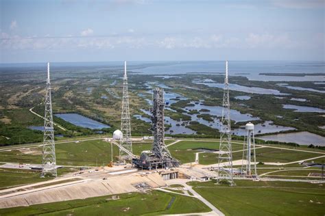 Launch Complex 39b Prepared To Support Artemis I Kennedy Space Center