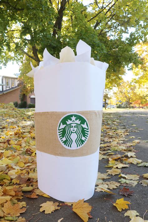 How To Make A Starbucks Drink Costume Sparkleshinylove Starbucks