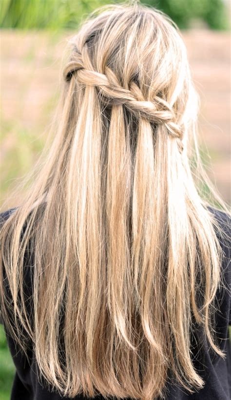 This page show's you how to do hair braids that fits in your style. Waterfall Braid - 13 Fun Braided Hairstyles to Try ... …