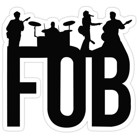 Fall Out Boy Silhouettes Stickers By Sdoyle13 Redbubble