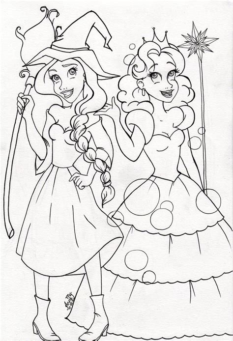 Wicked Musical Coloring Page