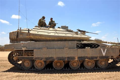 Merkava Mk 4 View On The Side Of The Vehicle Tanks Military