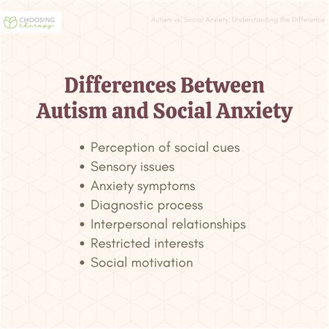 Social Anxiety Or Autism How To Tell The Difference