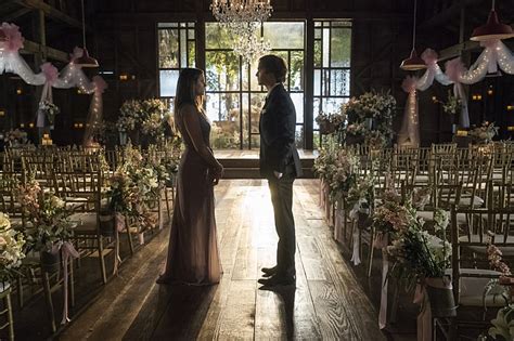 The Vampire Diaries Alaric And Jo S Wedding Pictures Popsugar Entertainment