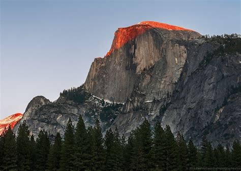 Sunset At Half Dome Yosemite National Park Photorator